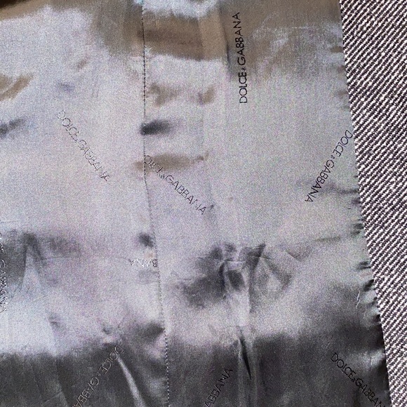 DOLCE & GABBANA Fitted Tweed Long Dress Coat IT 46 - Picture 9 of 9